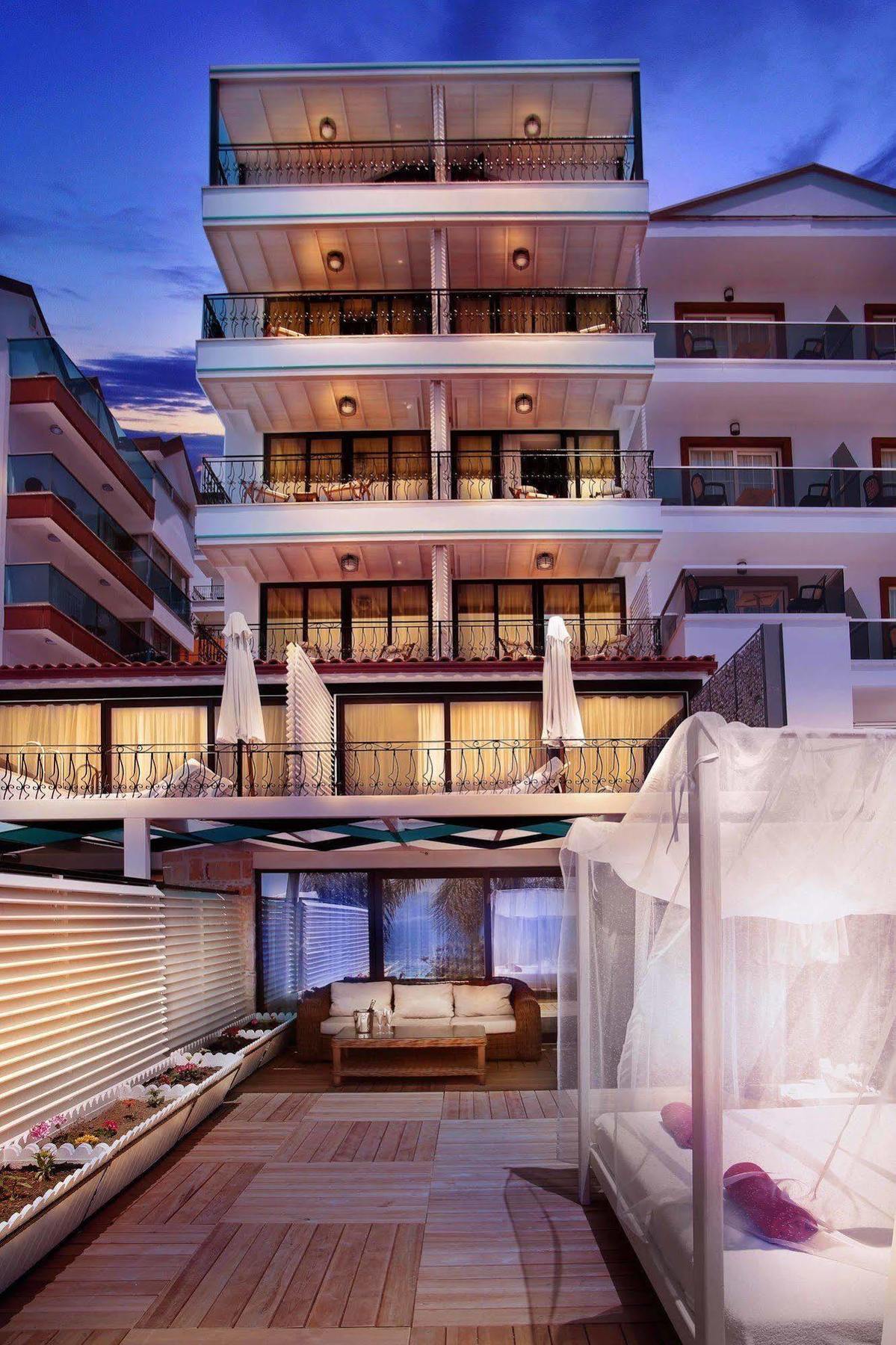 Nur Beach Hotel Kas Exterior foto